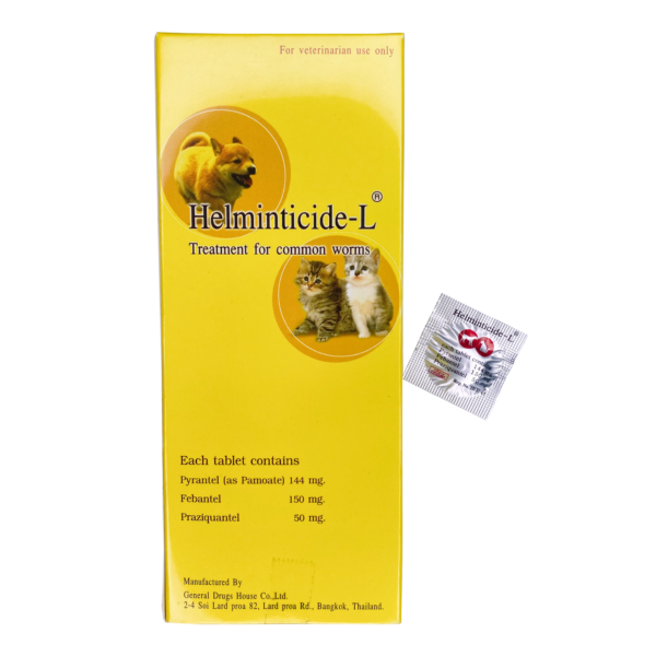 Helminticide-L Dewormer for Dogs and Cats