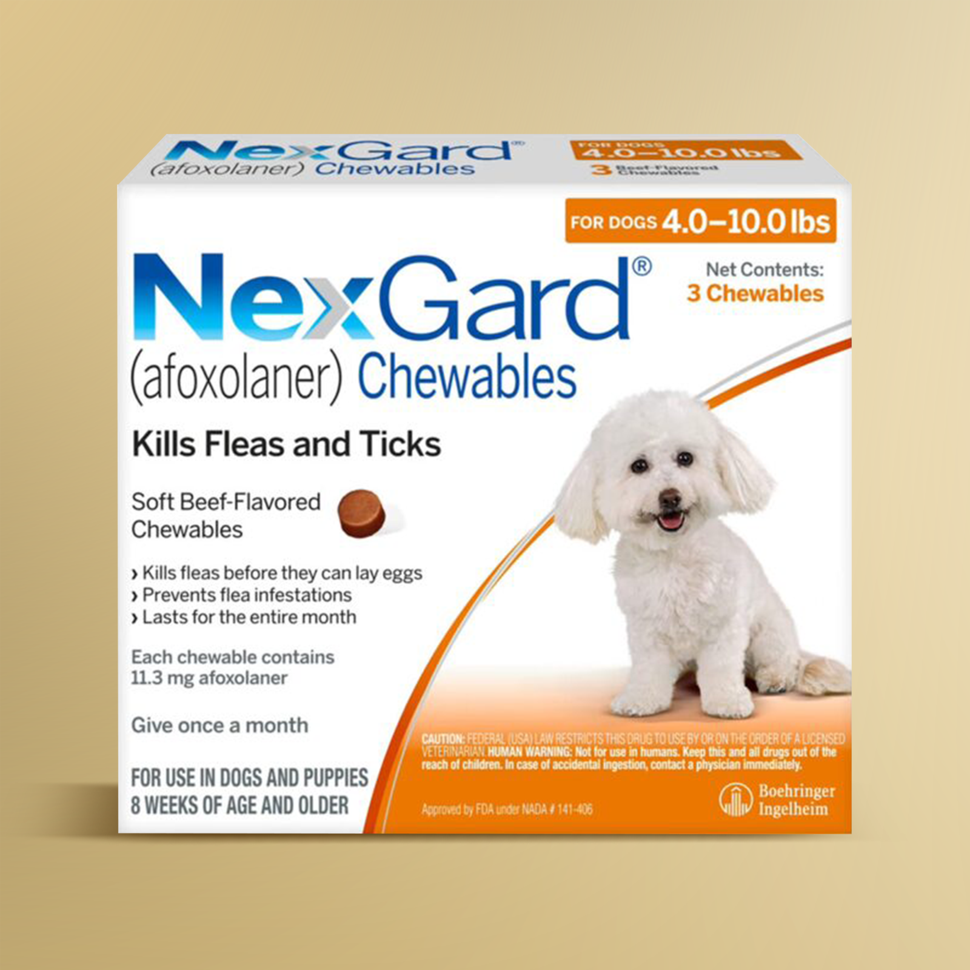 Nexgard Chewables for Dogs (Afoxolaner) – Caminade Petshop