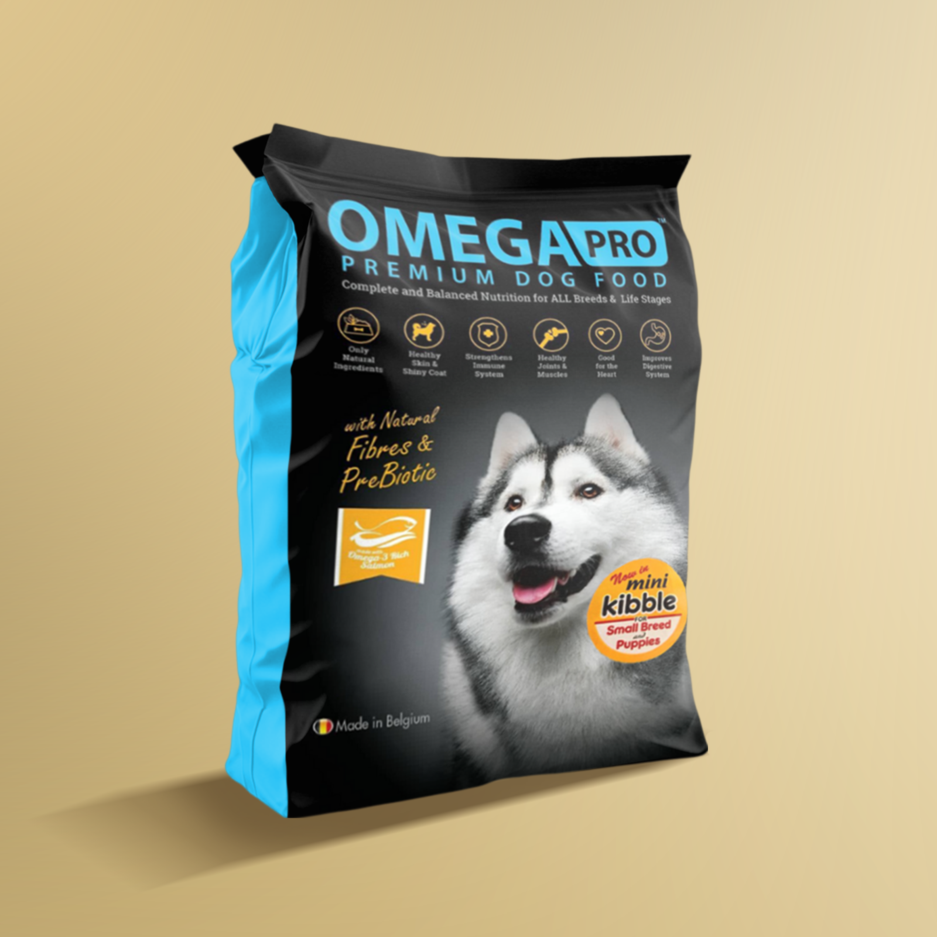 Omega Pro Premium Dog Food (Puppy – Adult) – Caminade Petshop