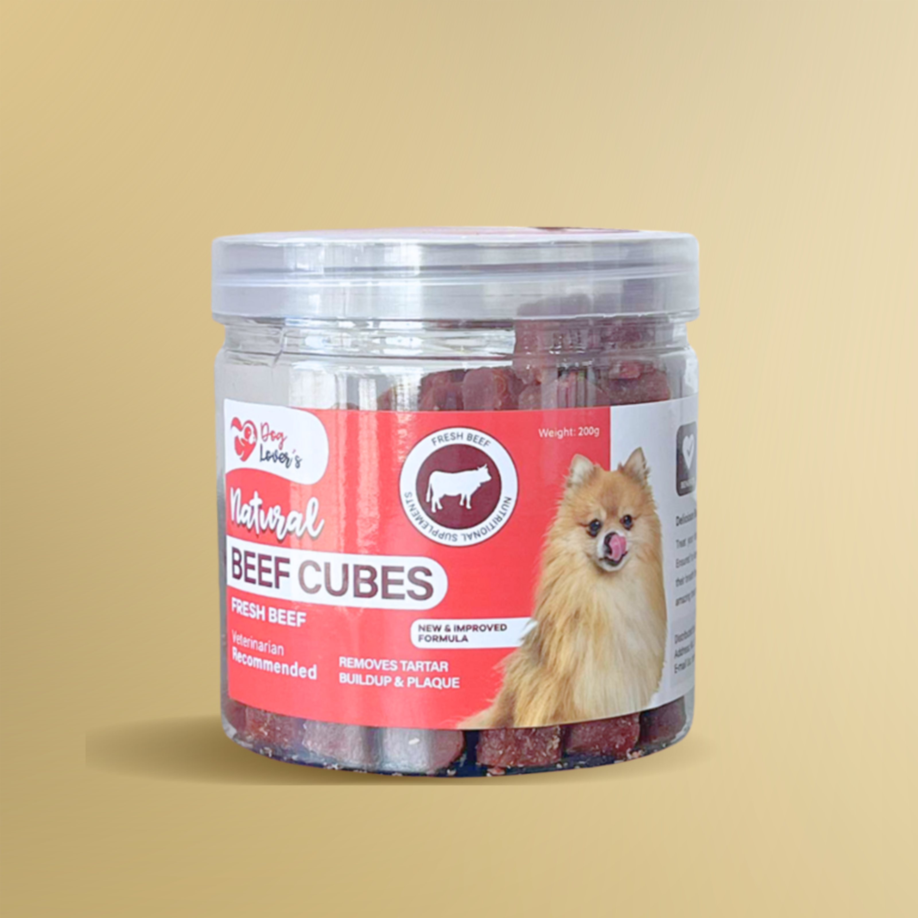 Dog Lover's Beef Cubes
